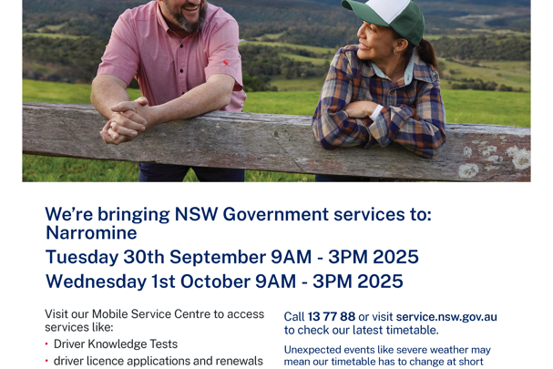 Service NSW Mobile Service Centre